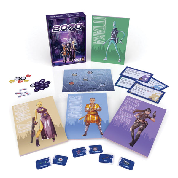 2070 Cooperative Board Game Board Game Bandit