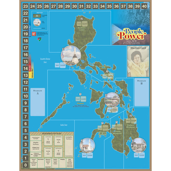 GMT Games: People Power: Insurgency in The Philippines 1981-86 main image 1