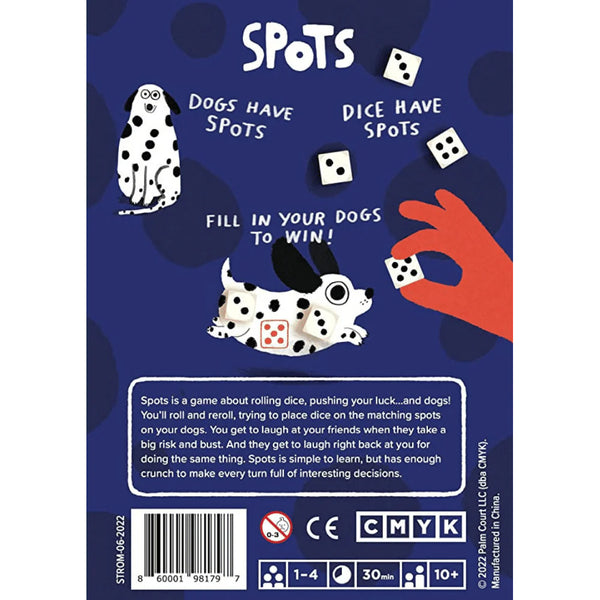 Spots Dice Rolling Game Board Game Bandit