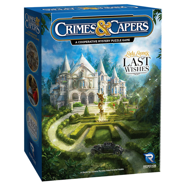 Crimes & Capers Lady Leona's Last Wishes Board Game Bandit Canada