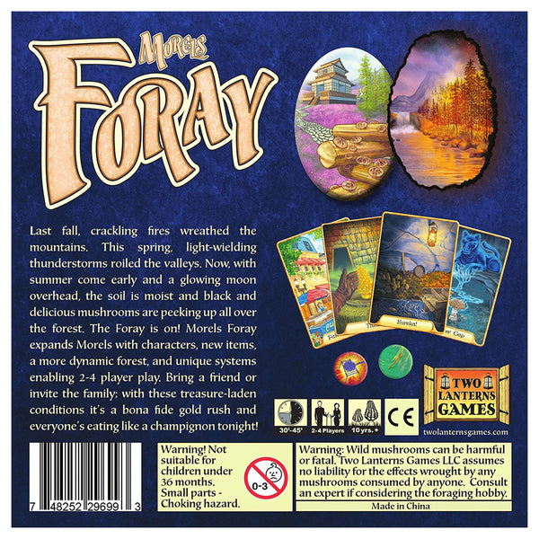 Morels Foray Expansion Board Game Bandit