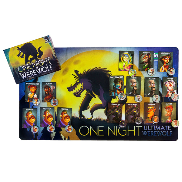 one night werewolf board game rules