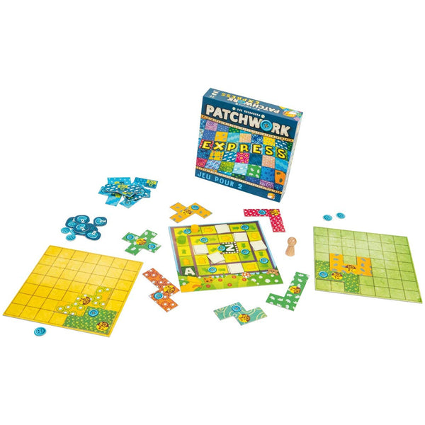 Patchwork Express Board Game | Board Game Bandit Canada