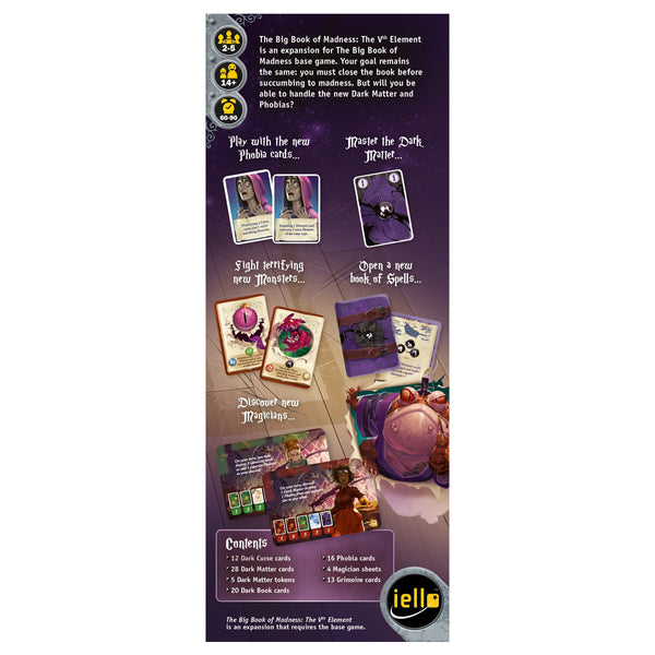 The Big Book of Madness The Vth Element Board Game Bandit Canada