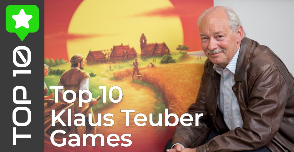 Top 10 Klaus Teuber Games