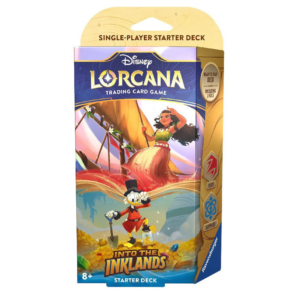 Disney Lorcana: Into the Inklands Starter Deck | Board Game