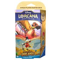Disney Lorcana: Into the Inklands Starter Deck - Sapphire/Ruby