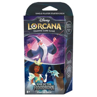 Disney Lorcana: Rise of the Floodborn Starter Deck - Amethyst/Steel