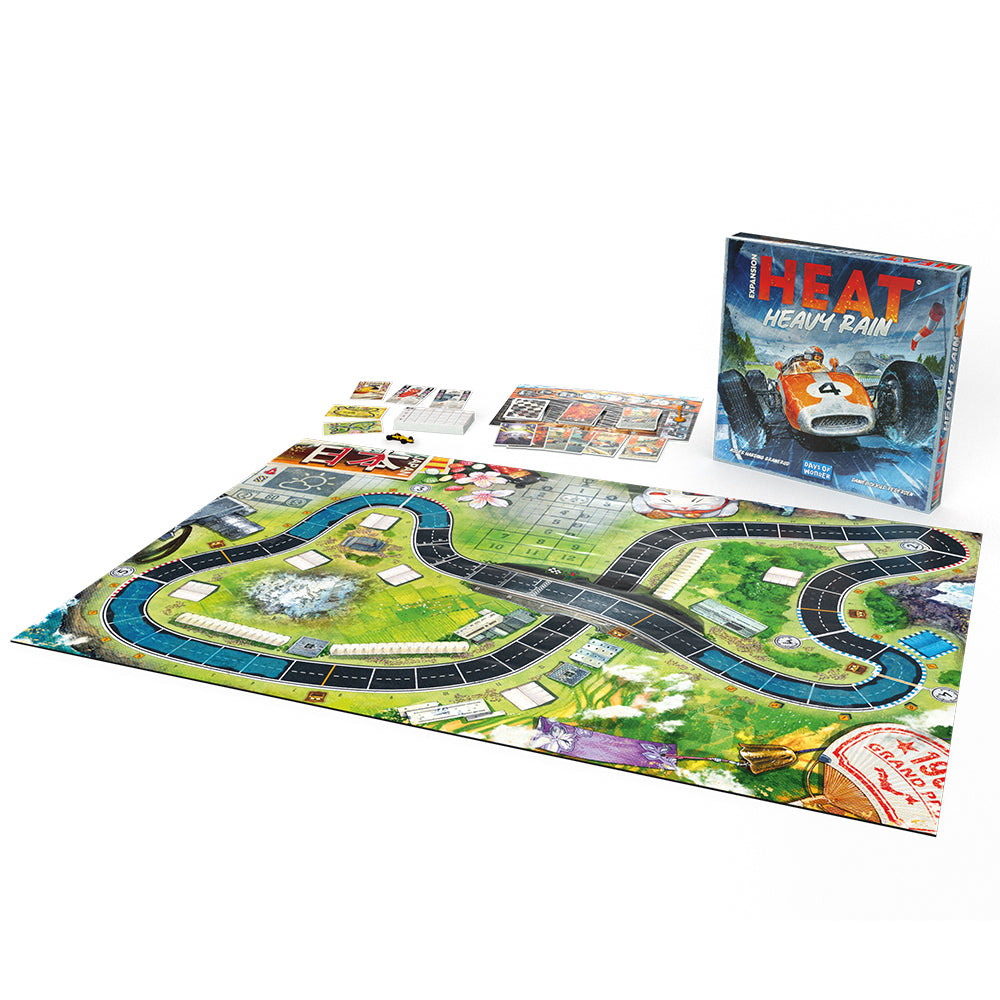 Heat: Heavy Rain Expansion | Board Game Bandit