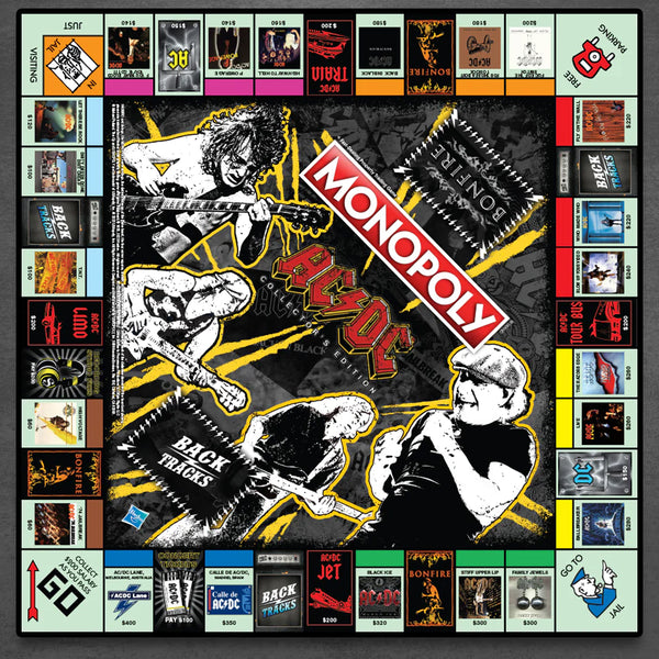 Monopoly: AC/DC Collector's Edition | Board Game Bandit