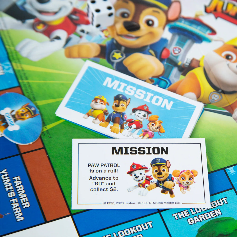 Monopoly Junior Paw Patrol Winning Moves - Gioco Da Tavolo Per Bambini 5+ Con Chase E Marshall