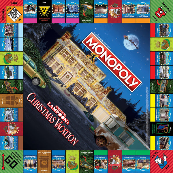 Monopoly National Lampoon's Christmas Vacation Board Game Bandit