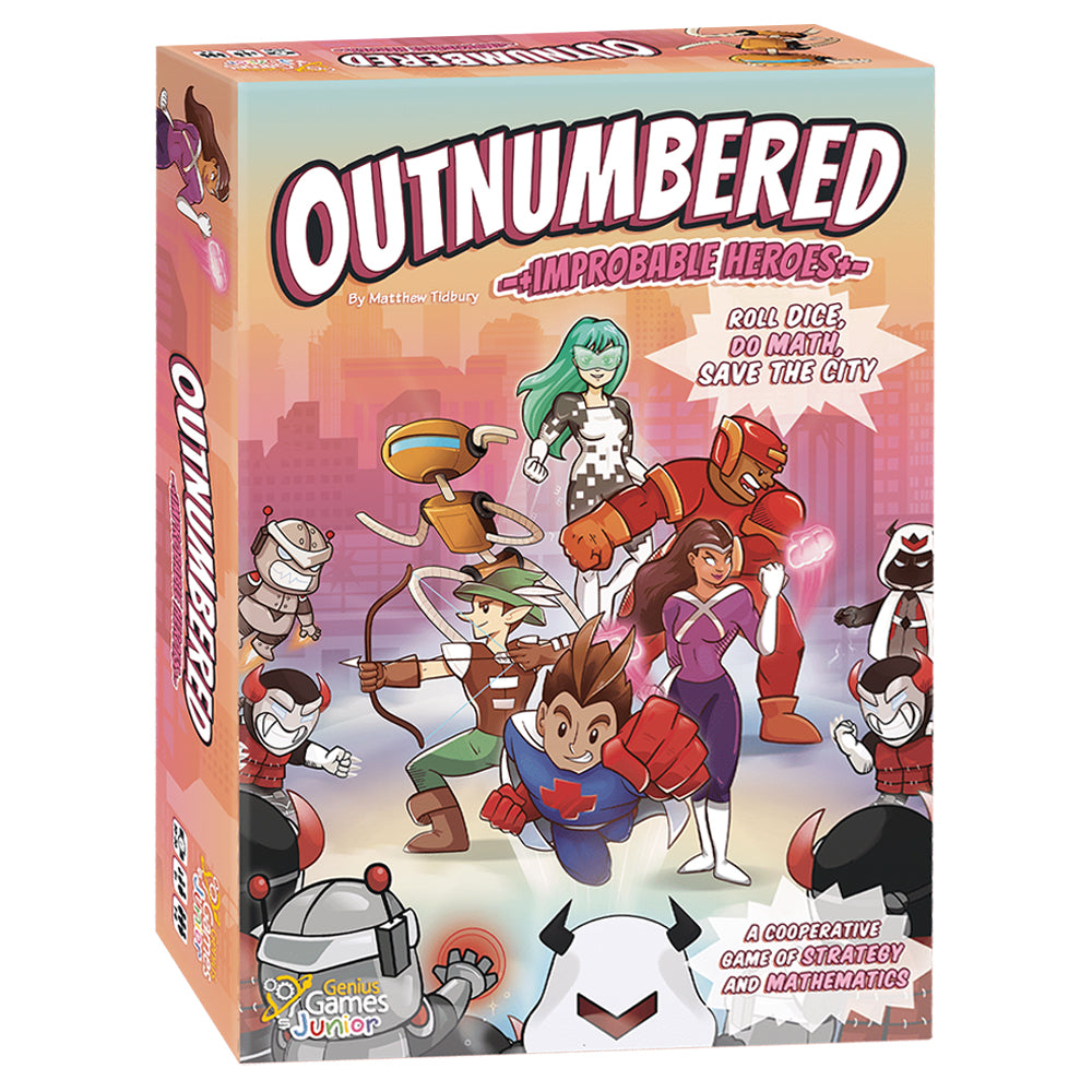 Outnumbered: Improbable Heroes Children's Game | Board Game Bandit