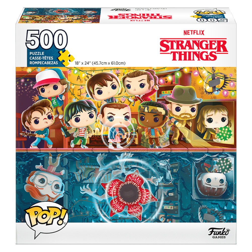 Pop! Stranger Things 500 Piece Funko Puzzle