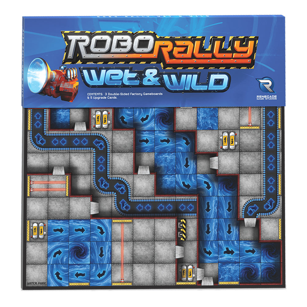 Robo Rally Robo Rally: Wet & Wild Expansion | Board Game Bandit