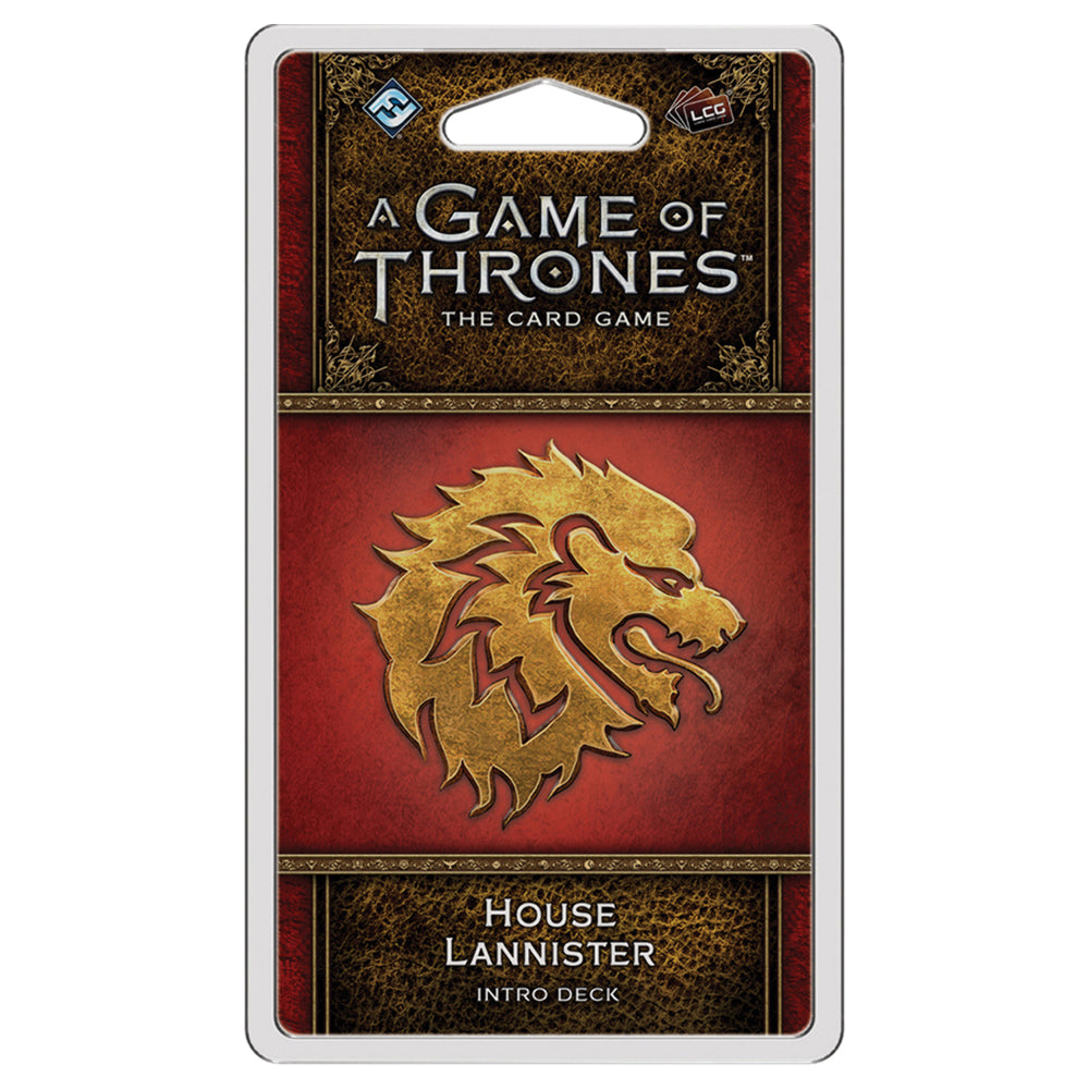 A Game of Thrones: The Card Game (Second Edition) - House Lannister Intro Deck