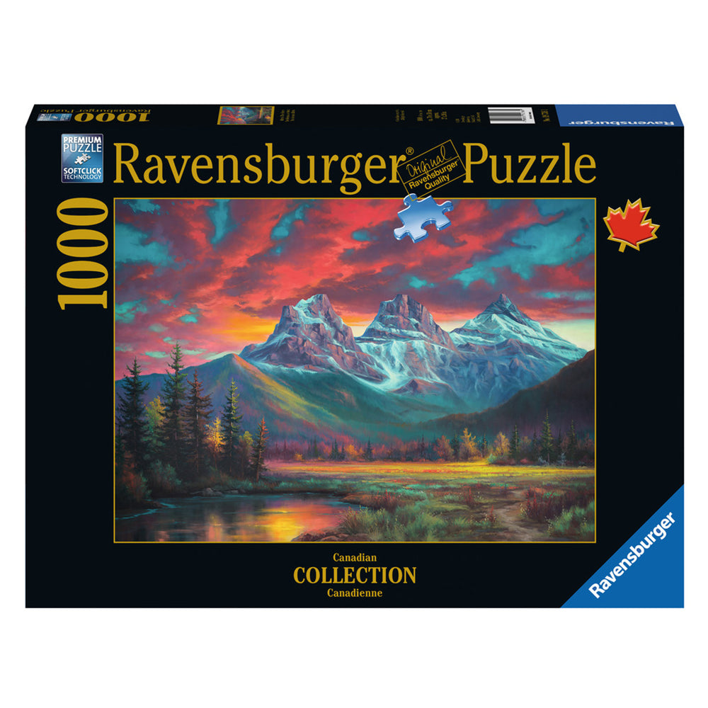 Alberta's Three Sisters 1000 Piece Ravensburger Puzzle