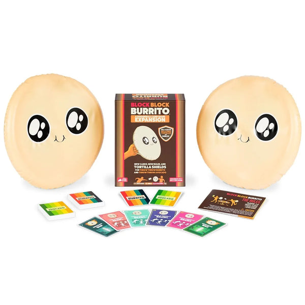 Block Block Burrito Expansion Party Game Board Game Bandit