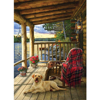 Cabin Porch 1000 Piece Cobble Hill Puzzle