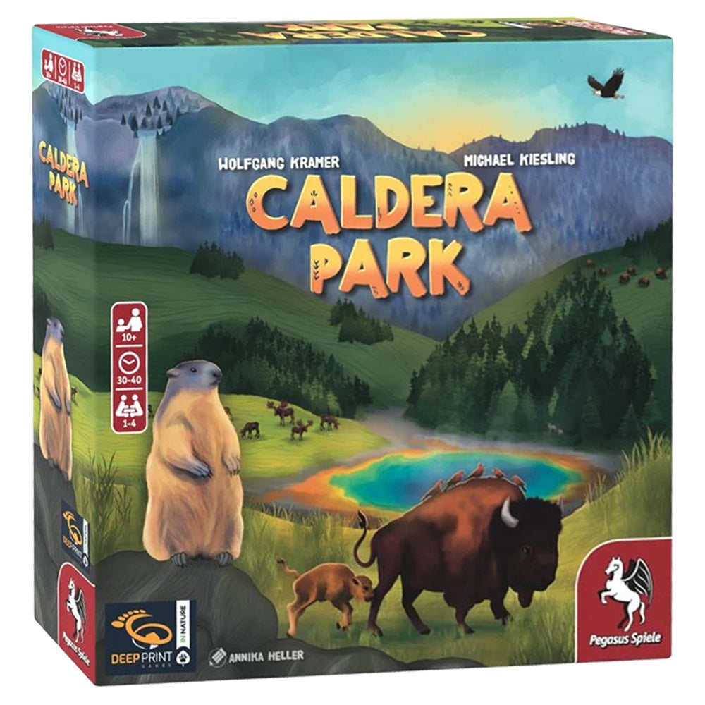 Caldera Park Board Game Board Game Bandit
