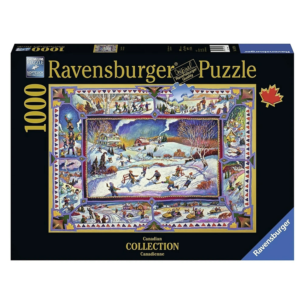Canadian Winter 1000 Piece Ravensburger Puzzle