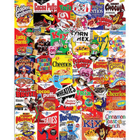 Cereal Boxes 1000 Piece White Mountain Puzzle