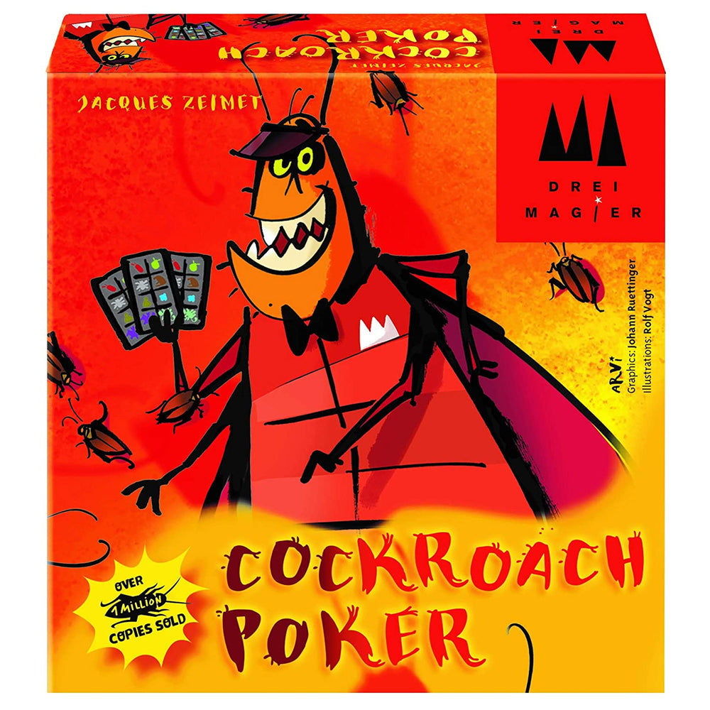 Cockroach Poler Cockroach Poker Board Game | Board Game Bandit Canada