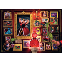 Disney Villainous Queen of Hearts 1000 Piece Ravensburger Puzzle
