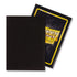Dragon Shield Black Matte Standard Size Sleeves (100 Count)