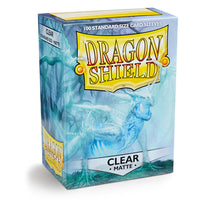 Dragon Shield Clear Matte Standard Size Sleeves (100 Count)