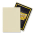 Dragon Shield Ivory Matte Standard Size Sleeves (100 Count)