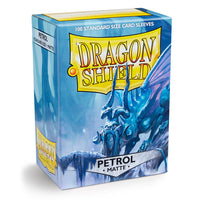 Dragon Shield Petrol Matte Standard Size Sleeves (100 Count)
