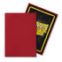 Dragon Shield Red Matte Standard Size Sleeves (100 Count)