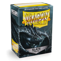 Dragon Shield Slate Matte Standard Size Sleeves (100 Count)
