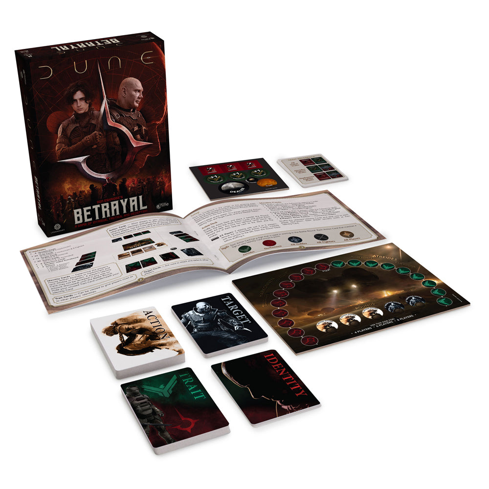 Dune: Betrayal – Gioco Da Tavolo Di Intrighi E Tradimenti – 4-8 Giocatori – Gale Force Nine