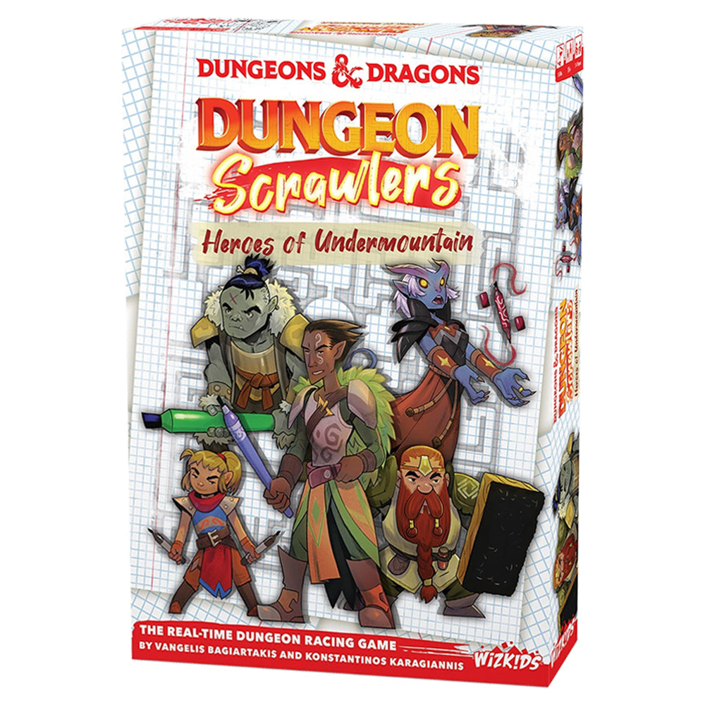 Dungeons and Dragons D&D Dungeon Scrawlers Heroes of Undermountain