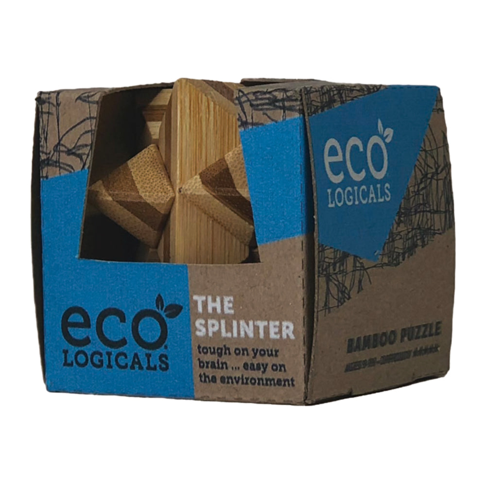 EcoLogicals Bamboo Puzzle: The Splinter | Board Game Bandit Canada