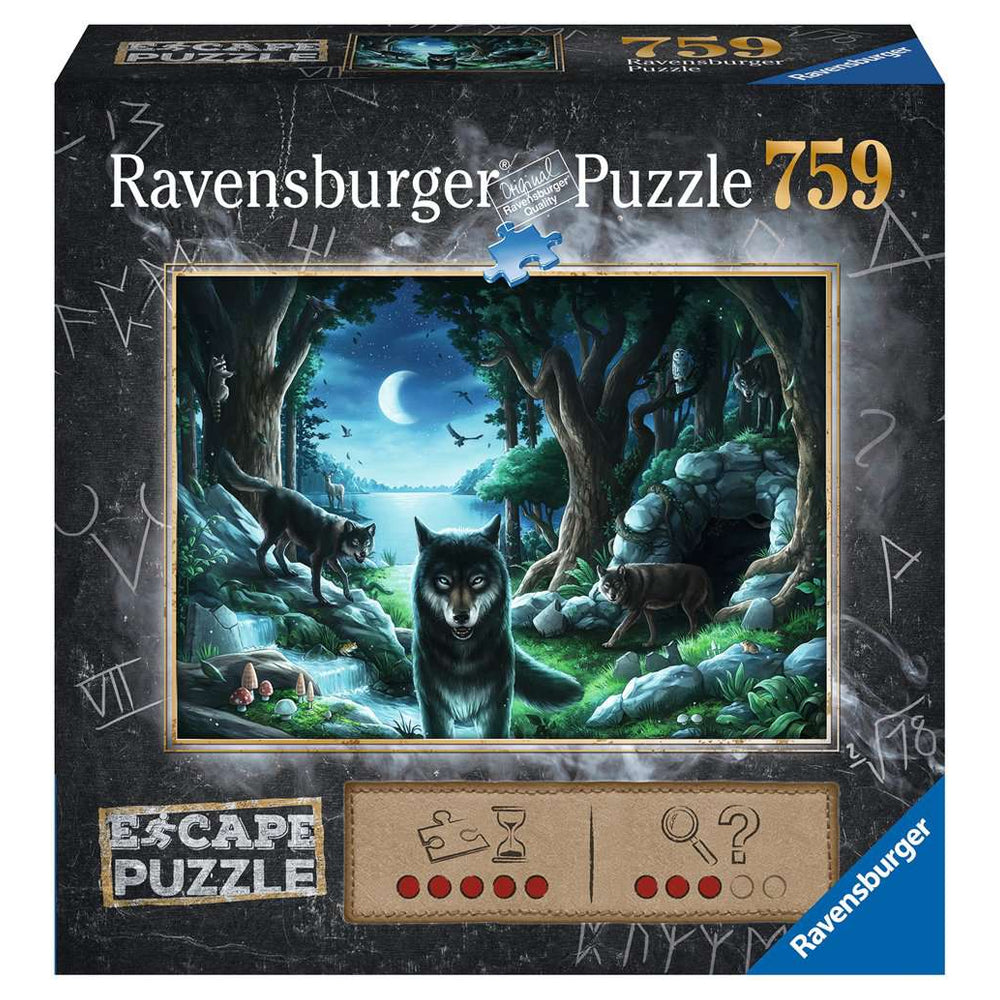 Curse of the Wolves Ravensburger Escape Room Puzzle