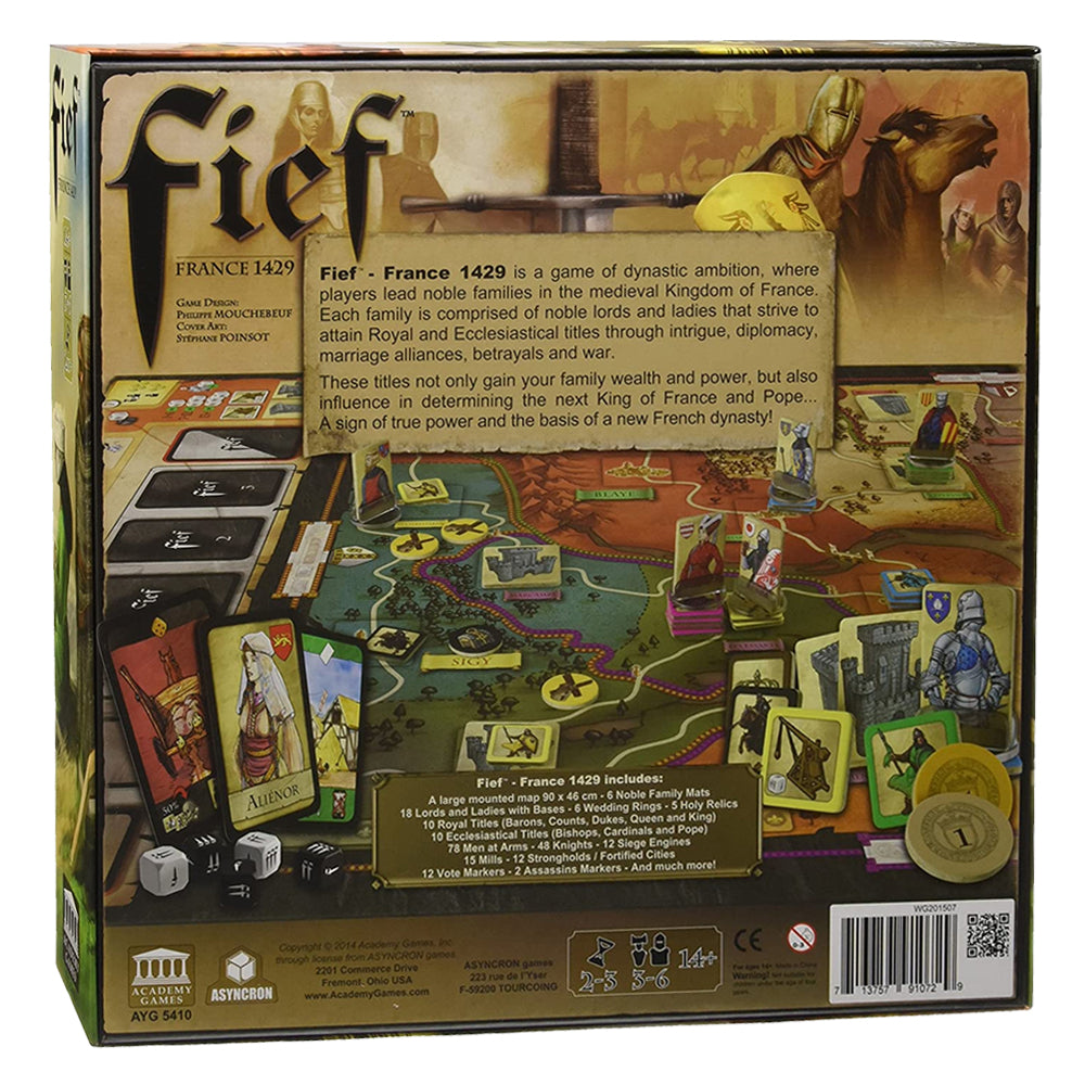 Fief Fief: France 1429 Game | Board Game Bandit Canada