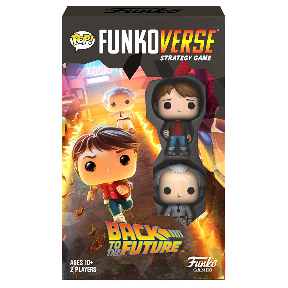 Funkoverse Strategy Game: Back to the Future 100 – Marty McFly & Doc Brown