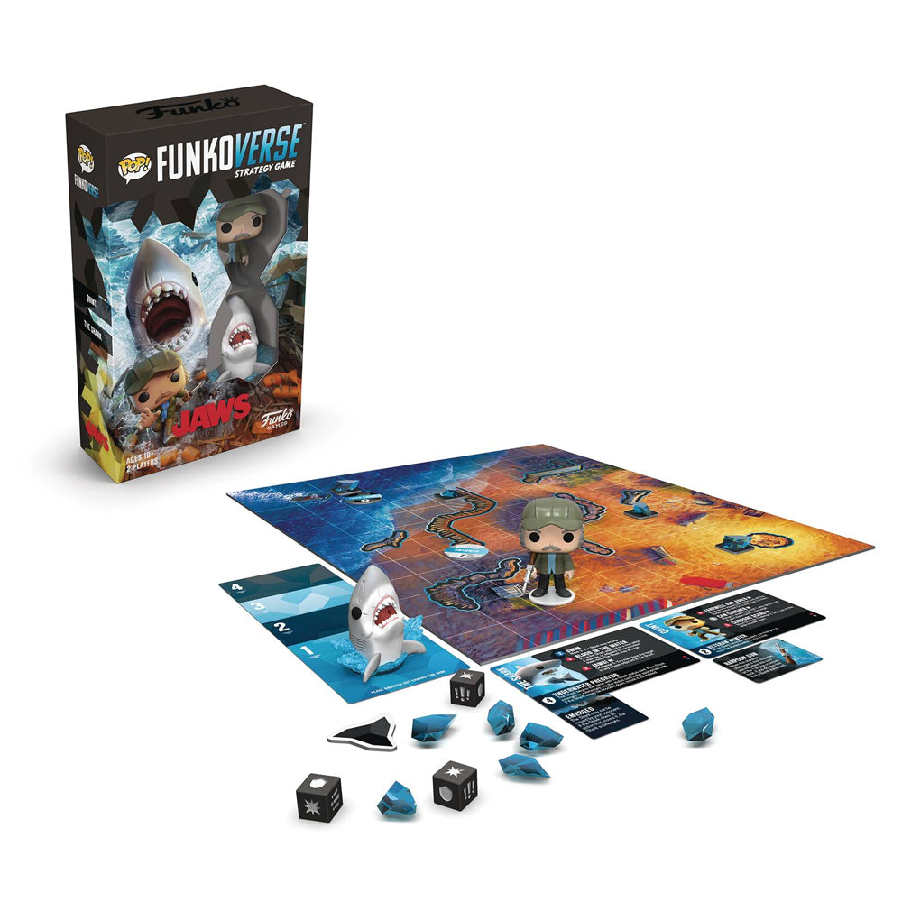 Funko Pop! Funkoverse: Jaws 100 Board Game, Multicolor (46069) in Arabia | Whizz Board Games Funko Pop! Funkoverse: Jaws 100 Board Game, Multicolor (46069) in Arabia | Whizz Board Games