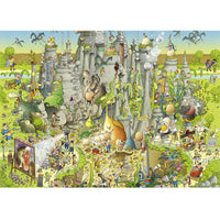 Funky Zoo: Jurassic Habitat 1000 Piece Heye Puzzle