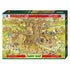 Funky Zoo: Monkey Habitat 1000 Piece Heye Puzzle