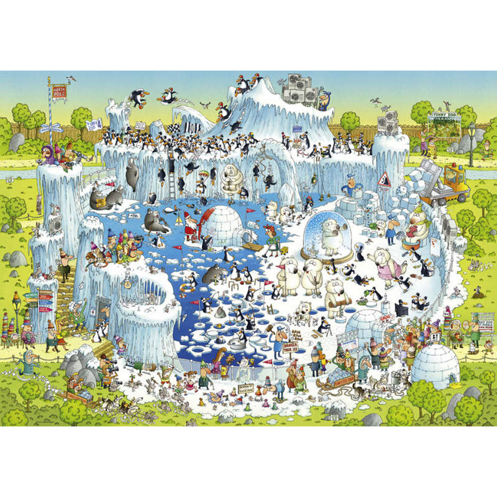 Funky Zoo: Polar Habitat 1000 Piece Heye Puzzle