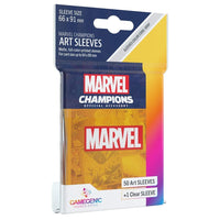 Gamegenic Marvel Champions Art Card Sleeves: Orange (50 Count)