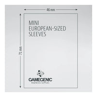 Gamegenic Mini European Matte Card Sleeves (50 Count)