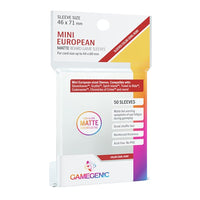 Gamegenic Mini European Matte Card Sleeves (50 Count)
