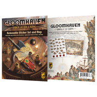 Gloomhaven: Jaws of the Lion Removable Sticker Set & Map