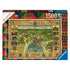 Harry Potter Hogwarts Map 1500 Piece Ravensburger Puzzle