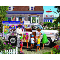 Ice Cream Truck 1000 Piece White Mountain Puzzle